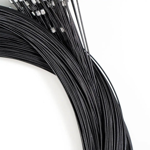 Close-up of Teflon Shift Cable Inner Derailleur Cables For Mountain Bike Road Bike BMX Long Length Compatible With Shimano And SRAM