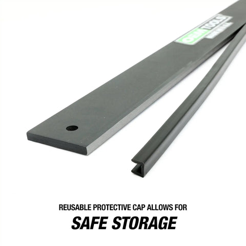 24 Inch Straight Edge For Machinists And Automotive Inspections Precision Ground To Point Zero Zero One Inch Cold Rolled Steel Tool with cap