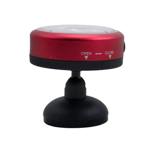 Rotating Magnetic Work Light With Six SMD LEDs 375 Lumens Adjustable Head Heavy Duty Magnetic Base Close-Up View