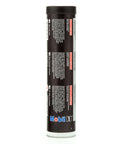 Side view of Go To Synthetic Automotive And Truck Grease NLGI Grade 2 With 350 Degree F Dropping Point, 12 Ounce Cartridge in black.