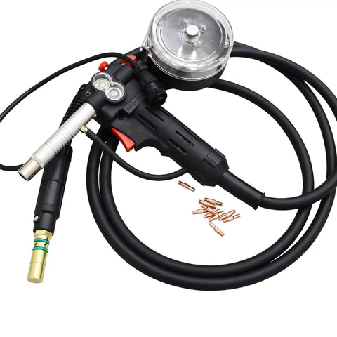 Aluminum Spool Gun For MIG Welders Fits Millermatic 140 141 211 And Spoolmate 100 Easy Install Includes 10 Conductive Nozzles 0 8mm