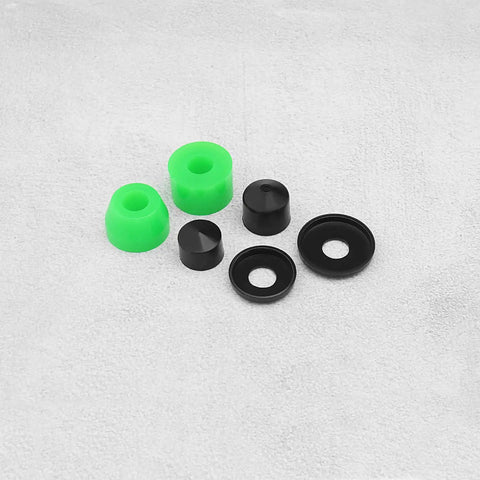 12 Piece Longboard Truck Bushing Rebuild Kit 90A PU Shock Absorber Mounts And Pads Washers Pivot Cups For Longboards And Skateboards Pro Grade Durable High Quality Replacement For Stable Rides