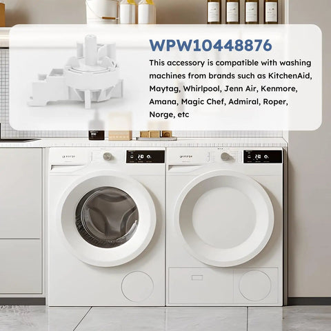 Washer Water Level Pressure Switch Replacement For Home Laundry, Precise Water Level Sensor with WPW10448876 featured