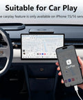 Dashboard with USB A To USB C Car Charger Cable For iPhone 17 16 15 Seamless CarPlay Connection 3ft in use