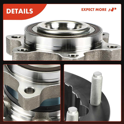 Front Wheel Bearing And Hub Assembly 6 Lug For Ford Transit 150 250 350 And Transit 350 HD AWD 2020 2021 2022 2023 detailed view