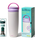 Premium Portable Breast Milk Cooler Built To Keep Pumped Storage Ice Cold For Up To 24 Hours with double wall steel and handle.
