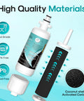 NSF ANSI 401 Certified Refrigerator Water Filter Replacement For LG LT700P LT700PC HDX FML-3 high-quality materials diagram