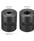 Pro Tier Flexible Coupling Shaft Hooking Up Servo And Stepper Motors Without Skipping A Beat 12mm To 18mm Bore, heavy duty steel.