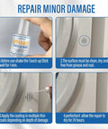 White Appliance Touch Up Paint Pen With High Gloss Finish For Refrigerator, Washer, Dryer, Dishwasher and Microwave use demo.