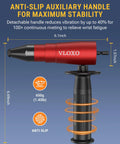 Top Shelf Rivet Gun Adapter Kit Turns Your Cordless Drill Into A Heavy Duty Power Riveter with anti-slip grip handle.