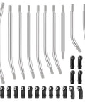 Beefed-Up Hi-Clearance Suspension Linkage Upgrade Kit For 1/10 Scale Fusion And Ascent RC Crawler, stainless steel links