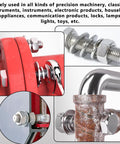Aienxn flat washers assortment kit with stainless steel washers; collage shows washers, bolts, a clamp, and a rusted pipe.