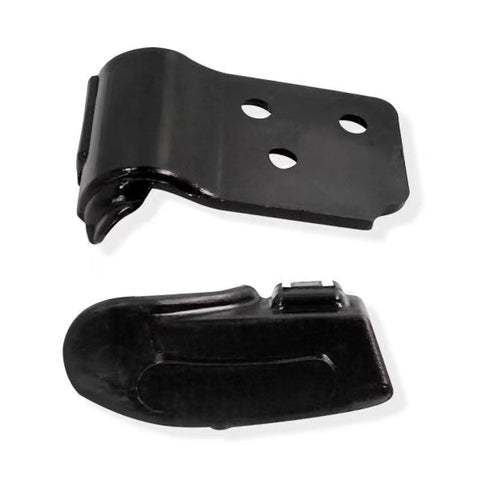 Nylon Tire Changer Insert Kit For Duck Head Mounts Rim Edge Guard And Demount Fitting Head Twelve Inserts Close-Up View