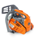 JonCutter G2500 25.4cc Top Handle Gas Chainsaw Power Head For Arborists With 12 Inch Chain And Bar Cover Lightweight Easy Start