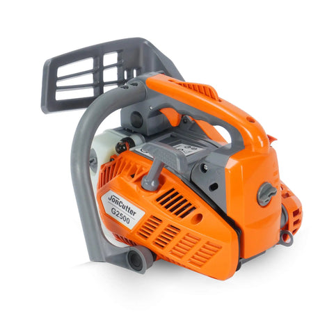 JonCutter G2500 25.4cc Top Handle Gas Chainsaw Power Head For Arborists With 12 Inch Chain And Bar Cover Lightweight Easy Start
