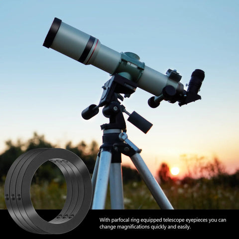 1.25 Inch Telescope Eyepiece Parfocal Rings Set Of Three For No Fuss Quick Eyepiece Swapping And Effortless Magnification Changes