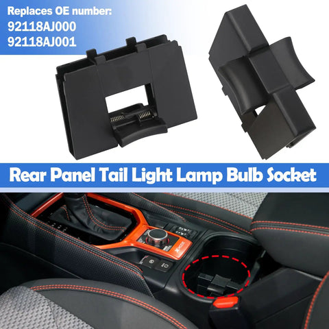 Subaru Center Console Cup Holder Insert Replacement For Forester 2014 2015 2016 2017 2018 2019, Legacy 2010 2011 2012 2013 2014, Outback 2010 2011 2012 2013 2014, Premium Direct Fit Interior Organizer, Keeps Drinks Stable installed in center console