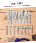 Heavy Duty Wall Mount Gate Hinge Kit For Barn Doors And Fence Posts Smooth As Butter Silent Glide Easy Install Pro Grade Rust Resistant Hardware with brackets and screws