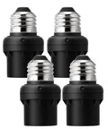 Smart Dusk To Dawn Light Sensor Socket 4 Pack Lets Your Lamps Turn On At Dusk And Off At Dawn No Fuss Auto On Off