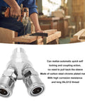 2 Way Hose Splitter Carbon Steel G1 Half Thread Manifold Block Splitter For Pneumatic Air Compressor Fitting