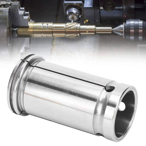 Heavy Duty C32 Straight Shank Collet 20mm Inner Diameter, made of 65mn steel for CNC lathe precision applications.