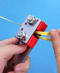 Heavy Duty Banding Strapping Tool With Ergonomic Handle For Fast Packing And Carton Box Bundling, Tensioner And Cutter For Steel Wire Straps
