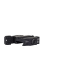 MRO Miniature Rifle Optic Lever Quick Release Low Mount in black aircraft-grade aluminum, side view, for AR rifles