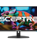 Front view of 27-Inch Prime Gaming Monitor With 100Hz Refresh, 1ms Response, frameless design featuring vivid chameleon display.