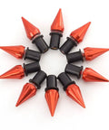 Orange CNC Aluminum Windshield Bolts Screws Nuts Set For Honda CBR 600RR 1000RR Suzuki GSXR 600 750 1000 Yamaha R1 R6 R6S Kawasaki set in circular arrangement