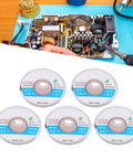 High Efficiency Copper Desoldering Wick No Clean Solder Removal For PCB Cleaning 5 Pack 4.9 Feet Each in use on circuit board