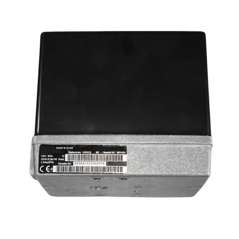 Heavy Duty Damper Actuator Servomotor 1055 23 And 1055 80 Replacement Control Unit with a black exterior for HVAC applications.