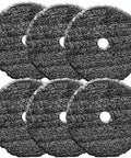 Six 5 inch Microfiber Pad Set For Car Detailing Five Inch Pads For Compounding Cutting Buffing Waxing And Polishing Works