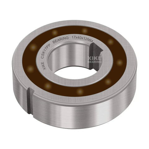 CSK17PP Sealed Ball Bearing 17x40x12mm 1 Pack Premium Chrome Steel precision part for smooth rotation in machines.