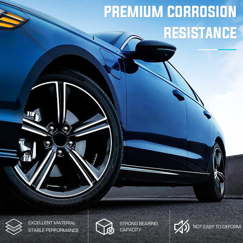 Front view of car with wheel showing Front Steering Knuckle And Wheel Bearing Hub Assembly For Lexus ES350 2007 2012 And Toyota Camry 3.5L V6 2007 2011 Not For Hybrid Or Base Models Left And Right Sides 30 Spline