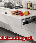Heavy-Duty Drawer Slides With Soft-Close Ball Bearings Hidden Guides For Kitchen Cabinets Built Tough Glide in kitchen setup