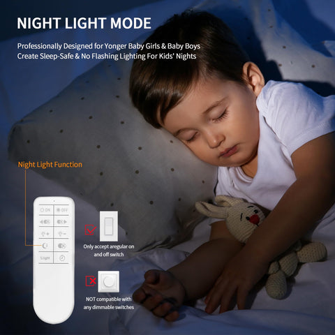Child sleeping with stuffed animal, showcasing the remote for Cool Soccer Ball LED Ceiling Light For Kids Room And Bedroom