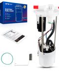 Electric Fuel Pump Assembly Fg1277 Direct Replacement For Nissan Titan Armada And Infiniti Qx56 Oem Standard Underhood Setup Straight Bolt Up No Drama Install, showing pump unit with installation tools and instructions.