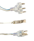 Universal body cords from Must Have All In One Fencing Gear Kit For Foil Epee And Saber with clear connectors.