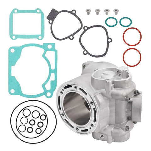 Straight Up Premium 72Mm Air Cylinder Gasket Set Built Like A Tank To Crush All Oil Leaks While Delivering A Super Tight And Reliable Seal For 300Cc Dirt Bike Engines, featuring gasket pieces and aluminum cylinder.