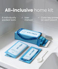 At-Home UTI Test Strips For Quick, Everyday Checks Of Urinary Health, 6 Count, Easy Dip Test Kit For Early Detection And Ongoing Monitoring And Real-Time Feedback in box with manual