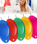 12 Pack Needle Threaders For Hand Sewing No Fuss Easy Wire Hook Threaders With Small Eye Plastic Crafting Tools assorted colors