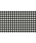 200 Count Of These Killer 5 Inch Sanding Discs With 8 Holes For Your Orbital Sander laid out in rows, silicon carbide material.