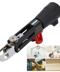 Automatic Chain Nail Gun Adapter For Electric Drill, Hella Tough Aluminum Alloy Screwdriver Kit close-up view
