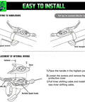 Installation guide for 3x7 21 Speed Bike Shifter And Brake Lever Set For Mountain Road BMX MTB Bicycle Upgraded Shifting And Braking Aluminum Alloy Build