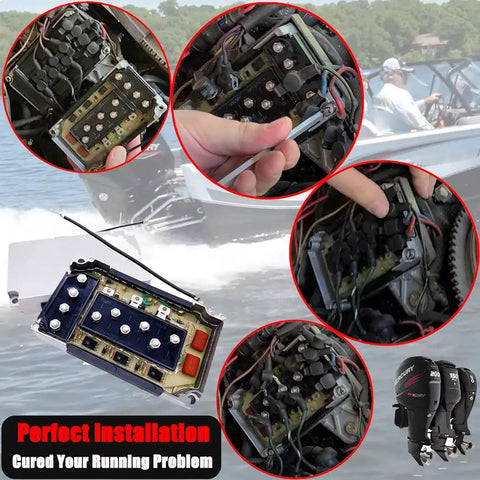 Two New Replacement Power Pack Switch Box For Outboard Motors 50 HP 90 HP 115 HP 150 HP 200 HP Beefy Marine Grade Build With Easy Install