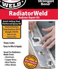 Radiator Repair Kit For Plastic Tank Leak Fix And Permanent Pro Grade Cooling System Repairs With Easy To Follow Instructions