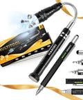 Extendable Magnetic Pickup Tool Set 2 Pack With LED Lights 360 Degree Swivel Aluminum Body Magnetic Head box and tools