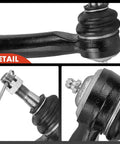 Front Outer Tie Rod End For Toyota Prius 2010 To 2015 And Lexus CT200h 2011 To 2017 Driver And Passenger Side Replacement Steering Linkage Easy Install Durable Performance close-up detail