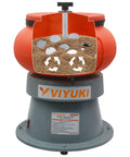 18 Lbs Vibratory Tumbler Polishing Machine For Metal Parts With Walnut Shell Media Super Easy To Use Rust Removal Smooth Finish