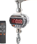 Digital Crane Scale 11000 Lbs 5000 Kg Heavy Duty Hanging Scale With Remote Control Cast Aluminum Case And LED Display